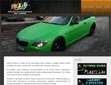 Tablet Screenshot of mia-color.com